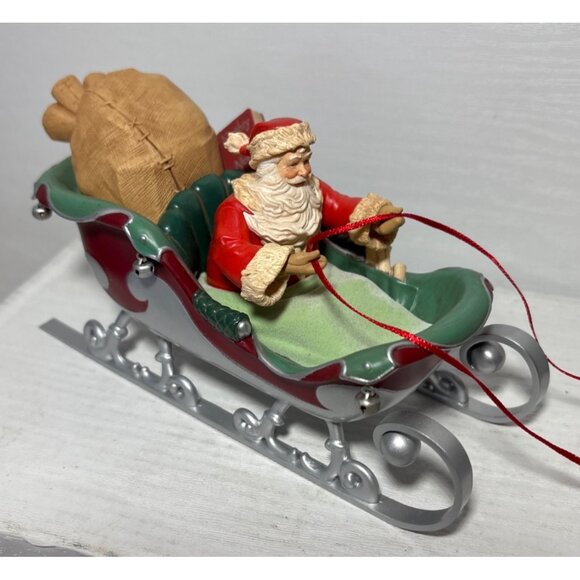 Hallmark Keepsake 2005 Santas Midnight Ride Ornament - Picture 1 of 9